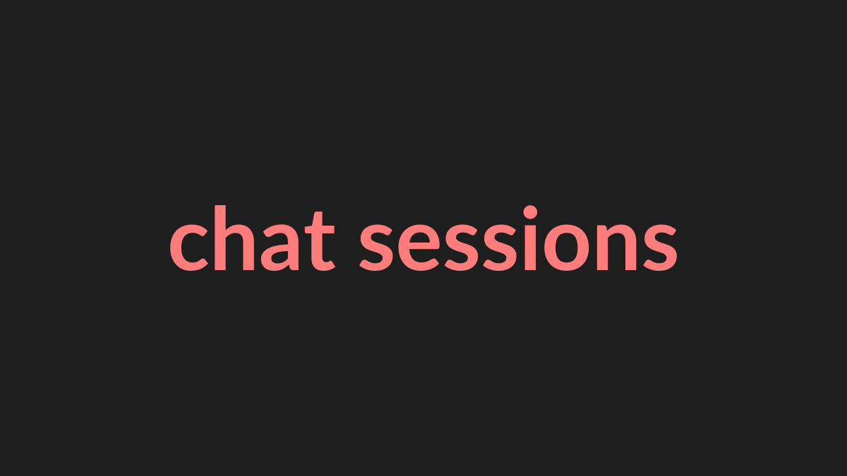 Session history